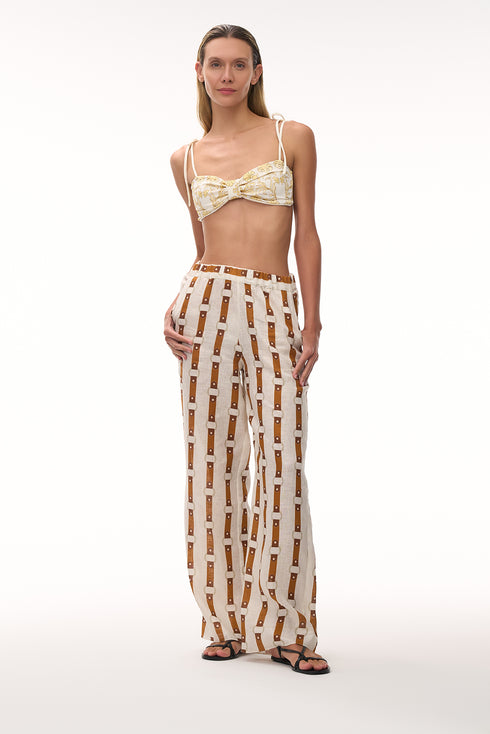 San Benito Linen Pants / Horse Reins